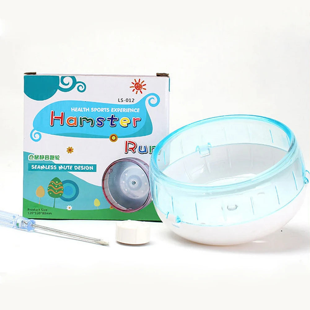 Small Pets Guinea Pig Hamster Wheel Running Sports Round Wheel Hamster Cage Accessories Gerbil Exercise Wheel for Animal Pet Toy