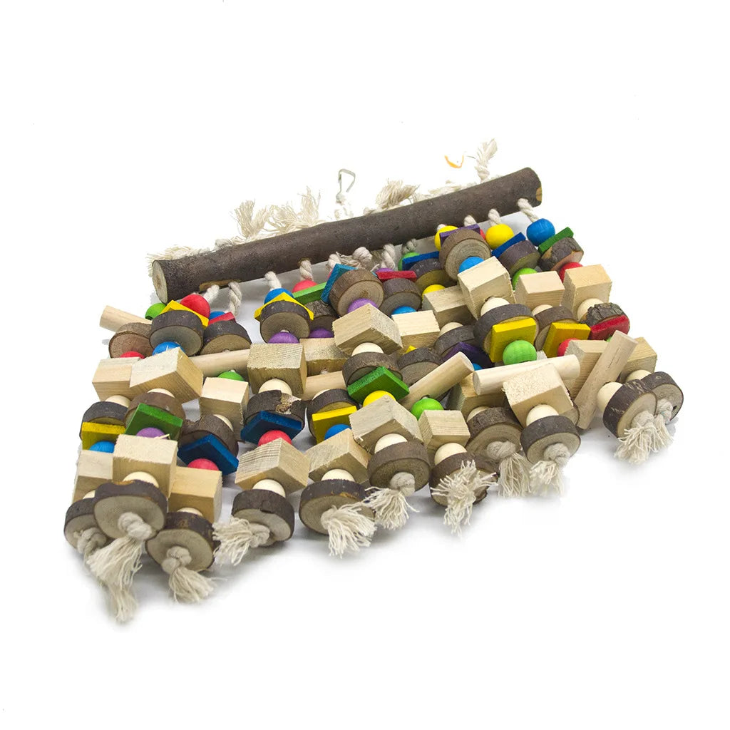 Big Parrots Gnaw on The Stand Bars and Destroy Bird Toys Suitable for Large and Medium Parrots with Strong Destructive Ability