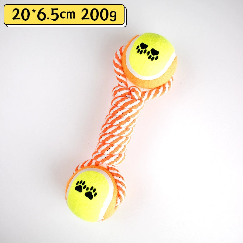 Pet Supplies Labrador Tooth Cleaning Dumbbell Ball Toy