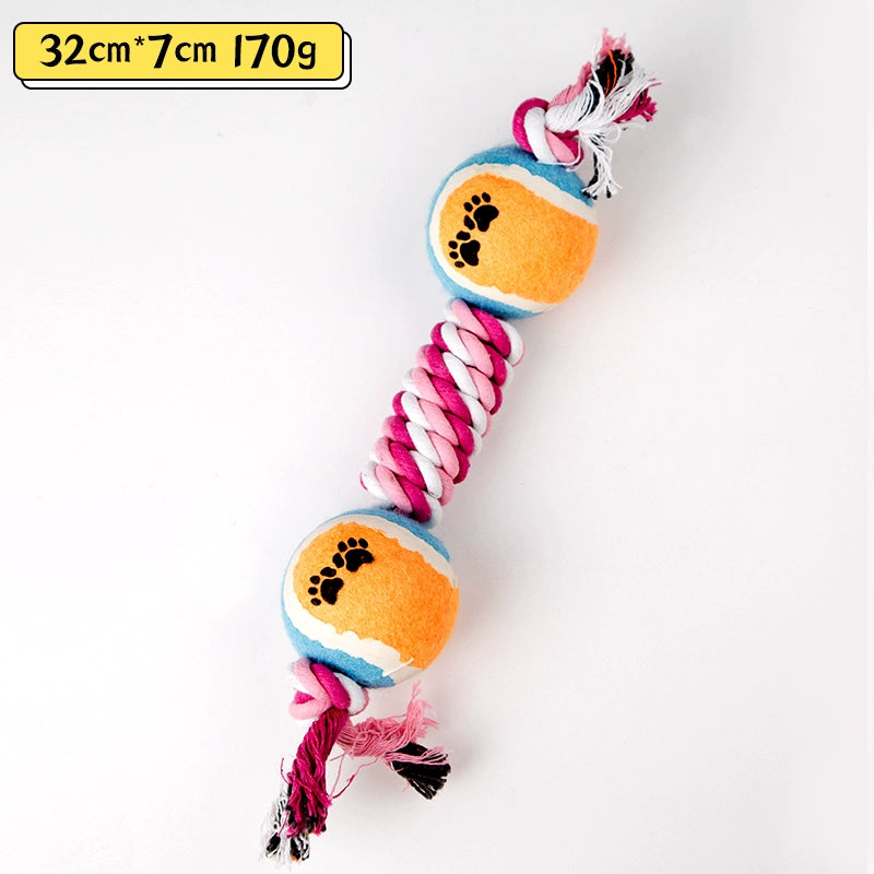 Pet Supplies Labrador Tooth Cleaning Dumbbell Ball Toy