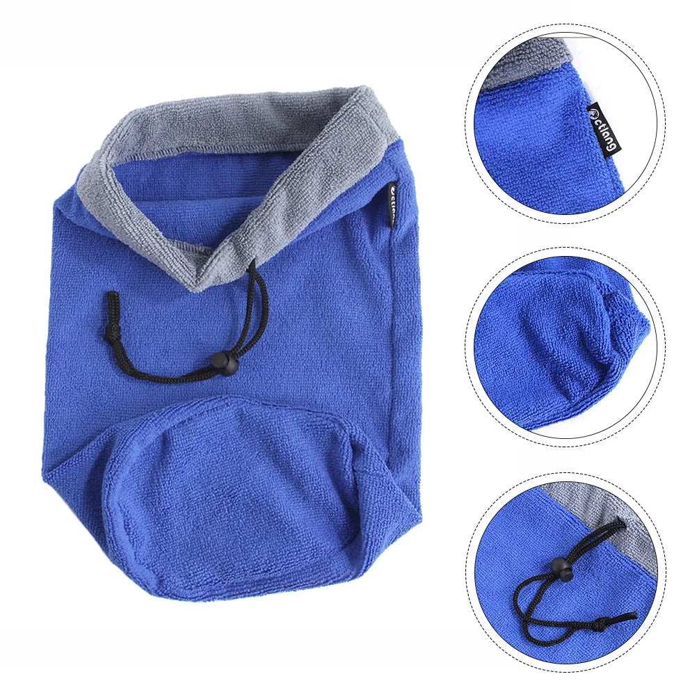 Hamster Ferret Bath Towel Small Ferret Shower Absorbent Bag for Small Animals pet towel small pet towel
