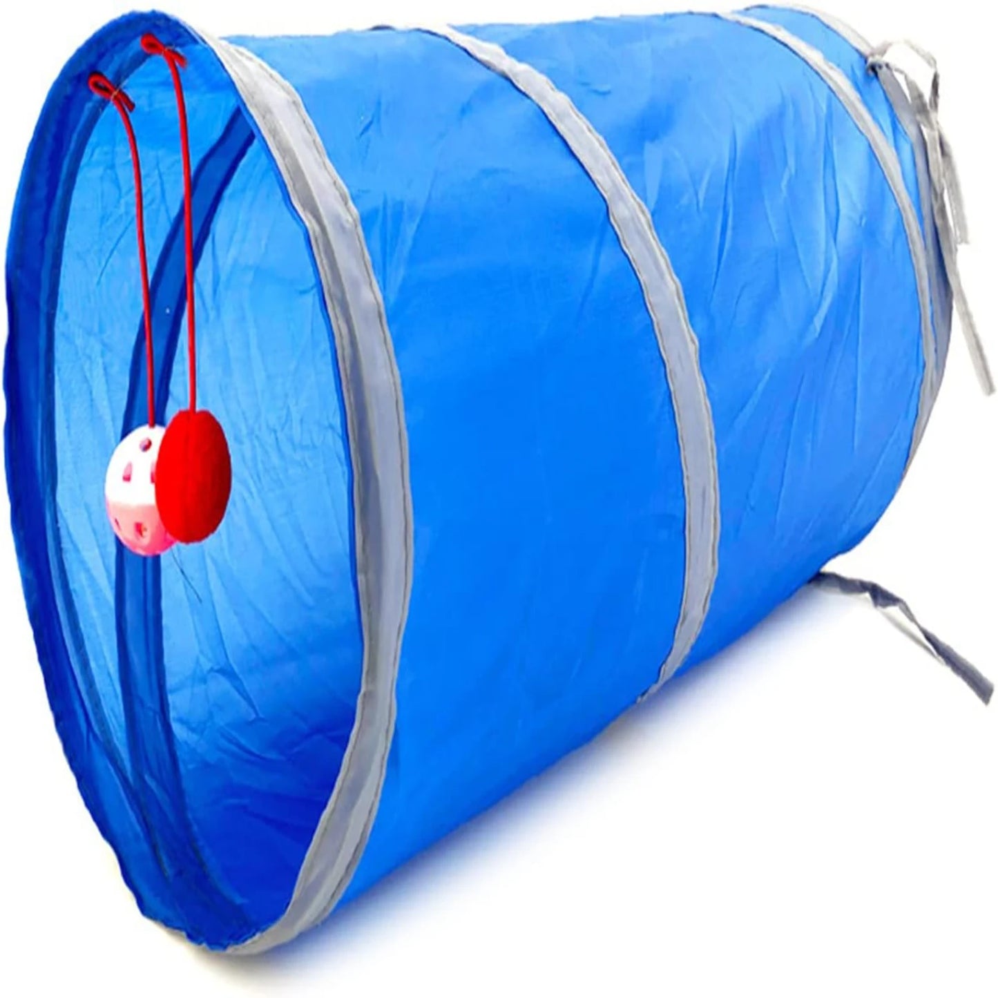 Exciting and colorful Kitty Tunnel Toy for endless entertainment and playtime for your playful pet. Keep your cat active and hea