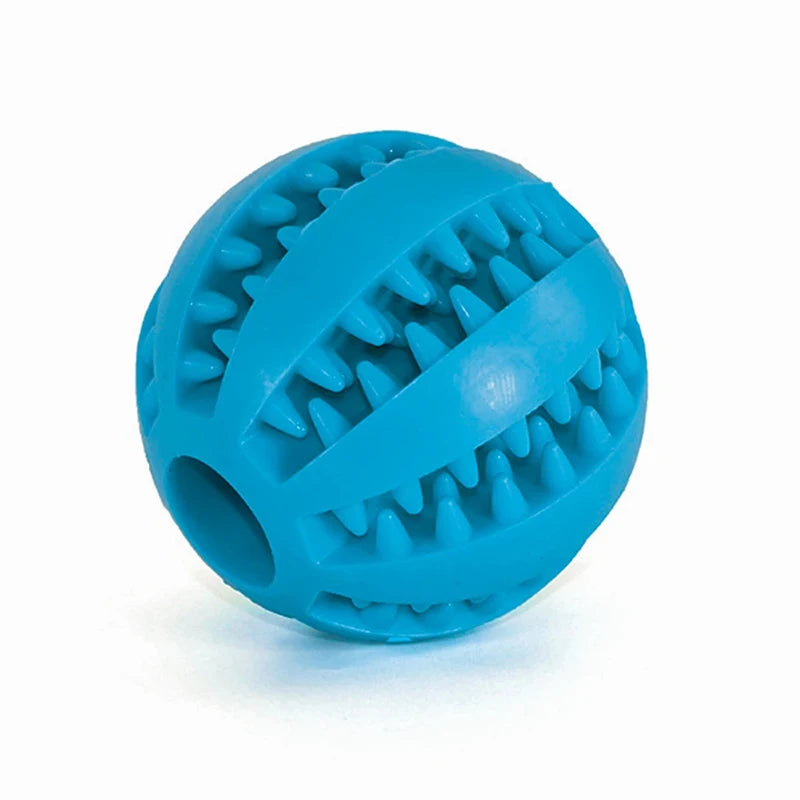Interactive Rubber Dog Toy Ball