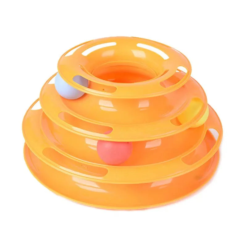 4-Level Interactive Cat Toy