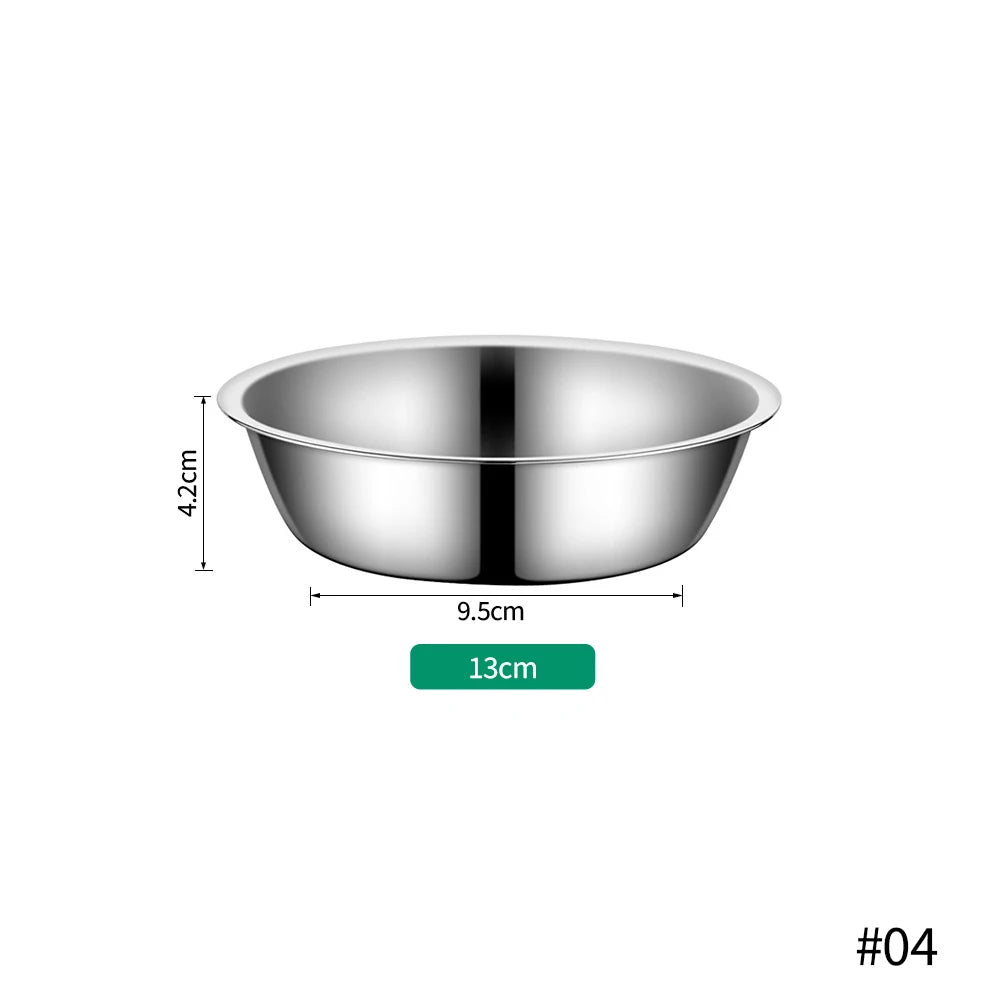 Large Capacity Stainless Steel Dog Bowl