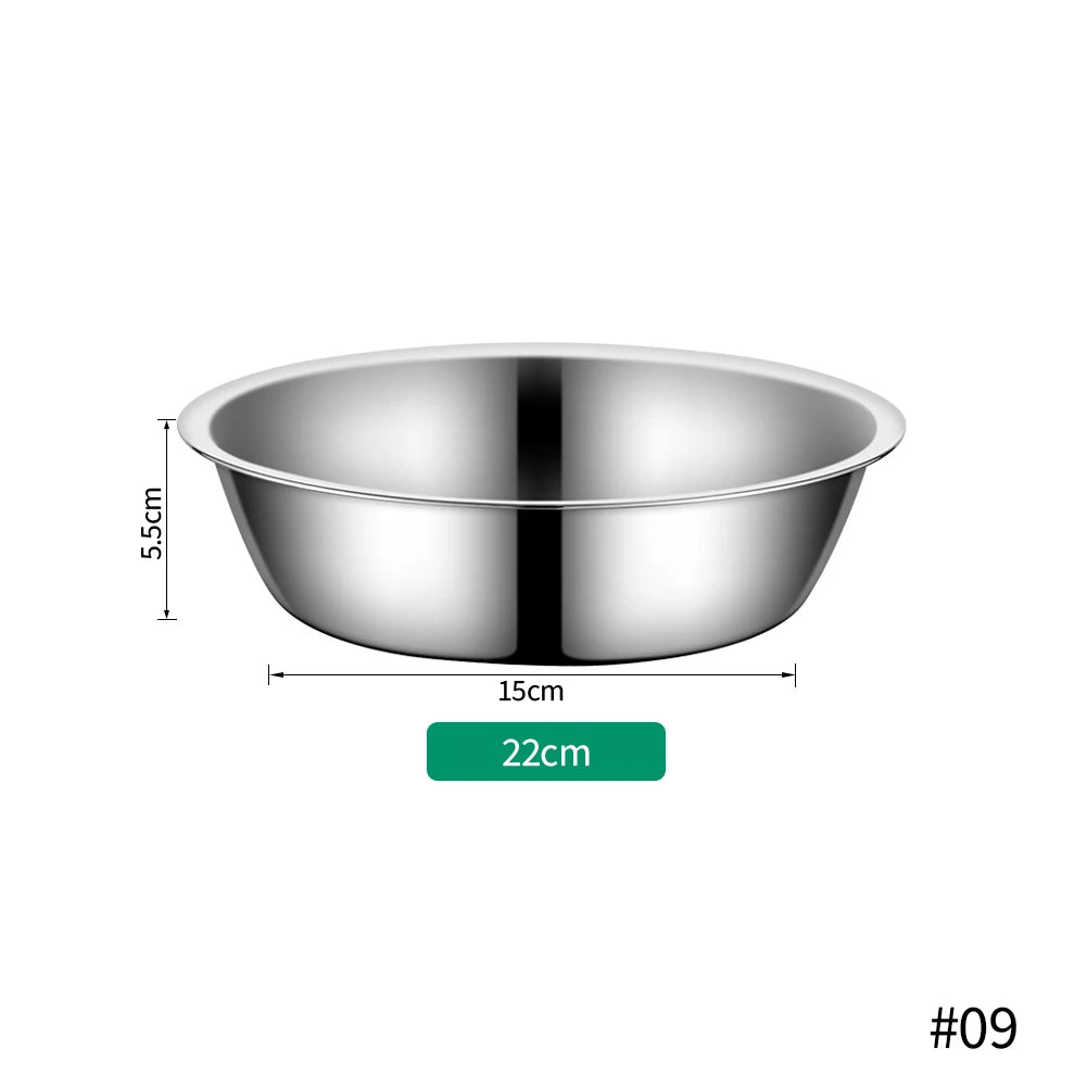 Large Capacity Stainless Steel Dog Bowl