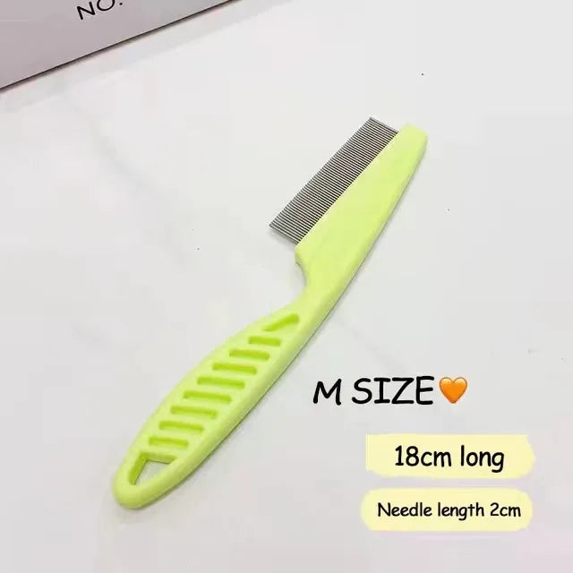 Stainless Steel Pet Shedding & Flea Comb