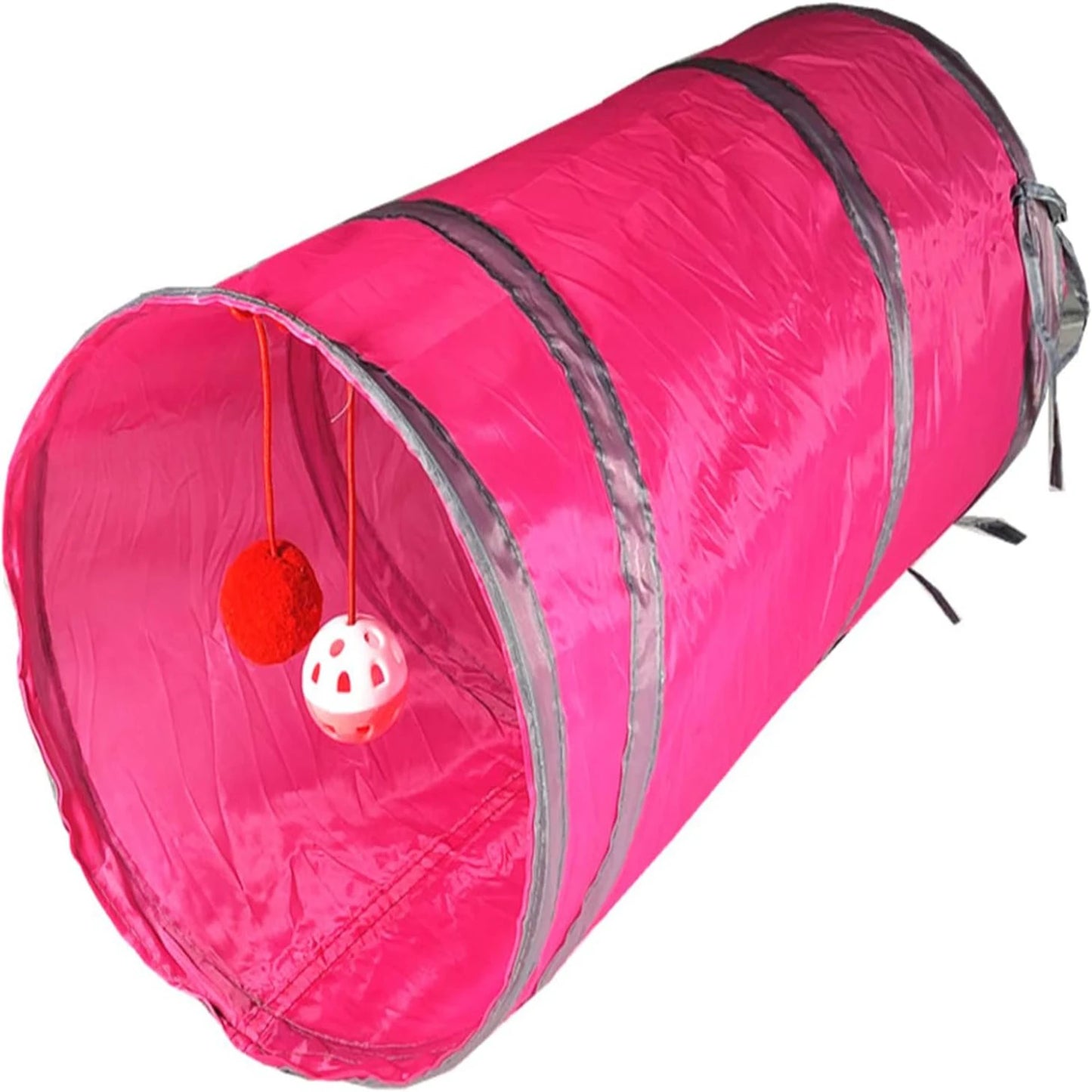 Exciting and colorful Kitty Tunnel Toy for endless entertainment and playtime for your playful pet. Keep your cat active and hea