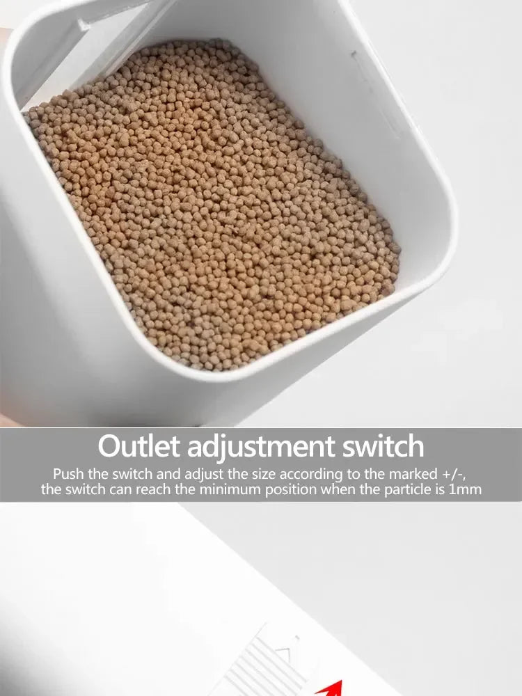 400ml Aquarium Automatische Feeder Aquarium Intelligente Timing High-capacity Fish Feeder Big Fish Feeder turtle feeding trough