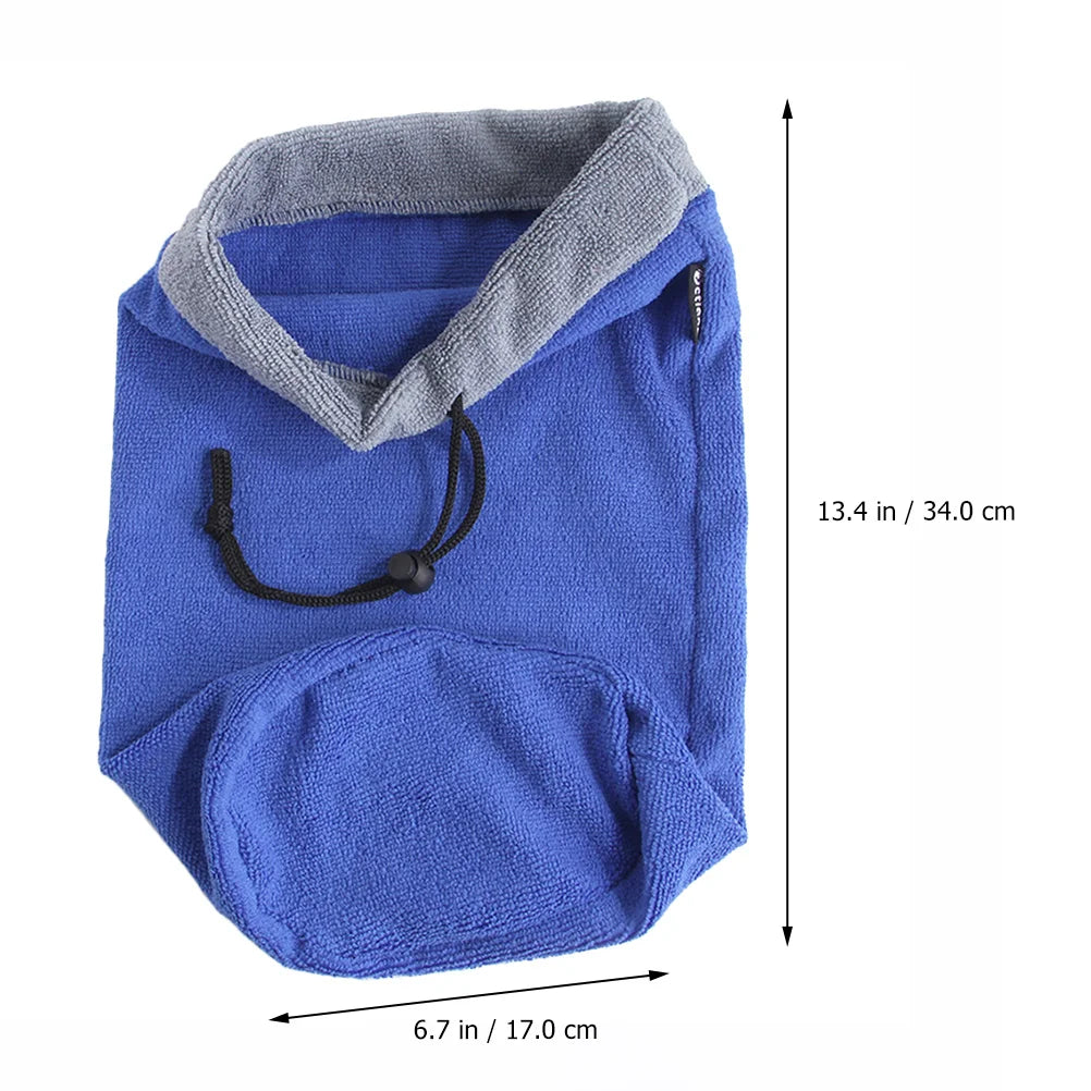 Hamster Ferret Bath Towel Small Ferret Shower Absorbent Bag for Small Animals pet towel small pet towel