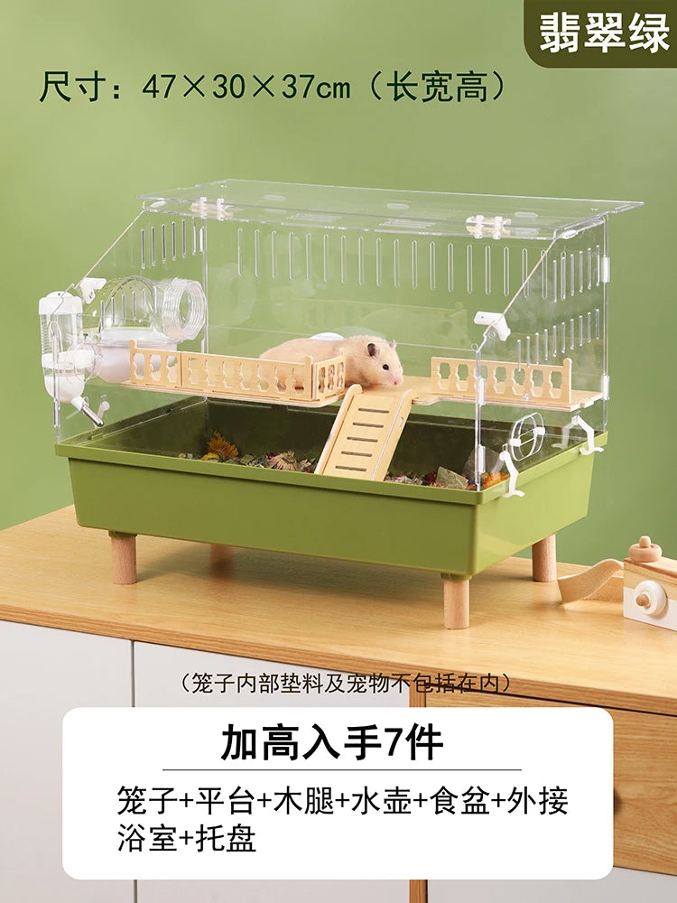Hamster Cage Djungarian Hamster Special Cage Super Cheap Big Villa Basic Cage All Products Set Complete