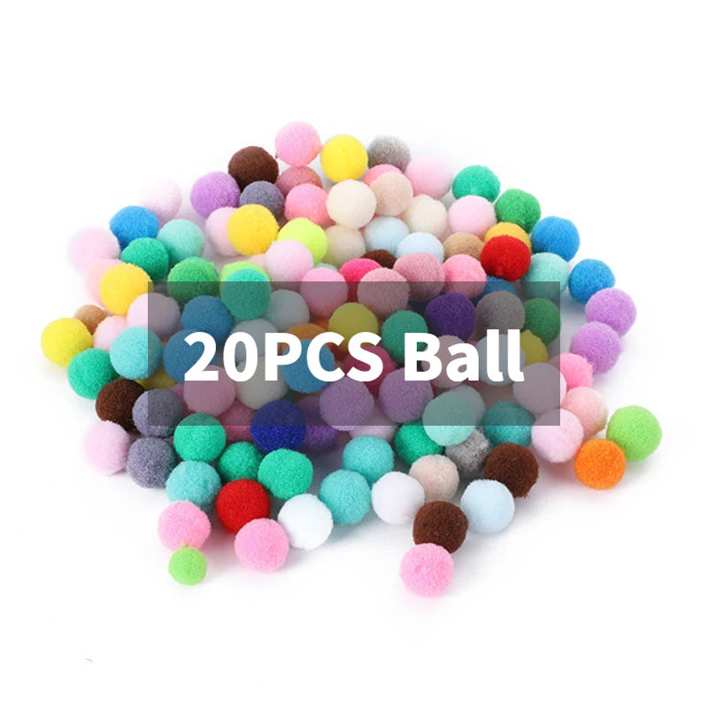 Plush Ball Shooting Gun Cat Toy