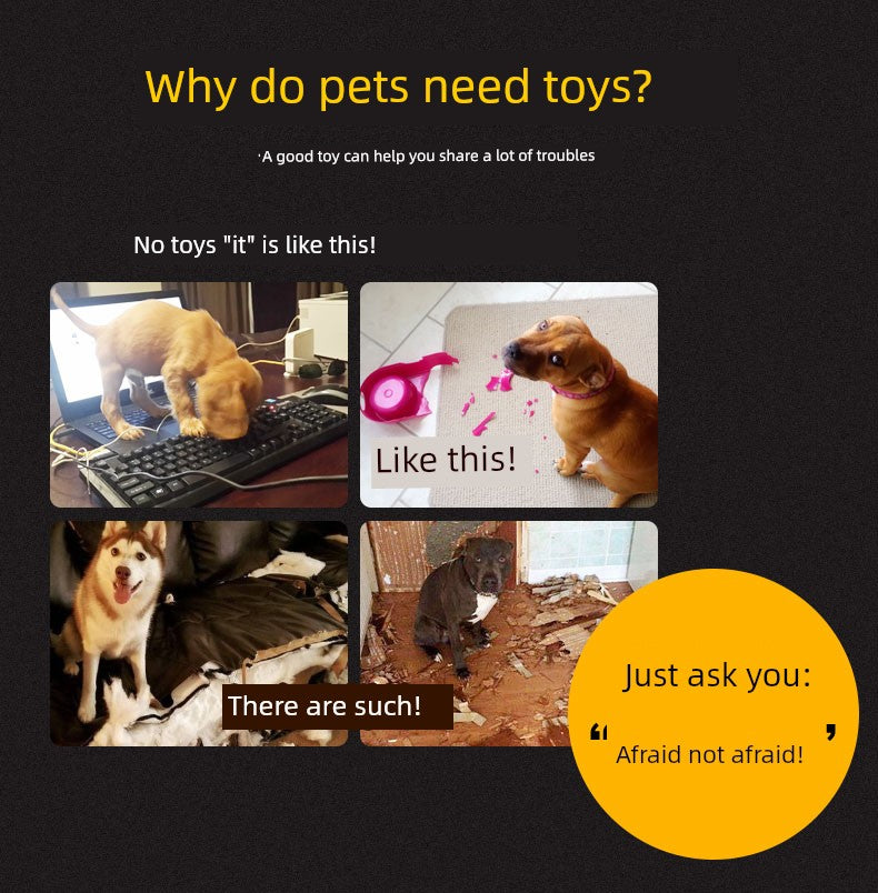 Bite-Resistant Vocalization Teddy Small Size Dogs Golden Retriever Relieving Stuffy Dog
