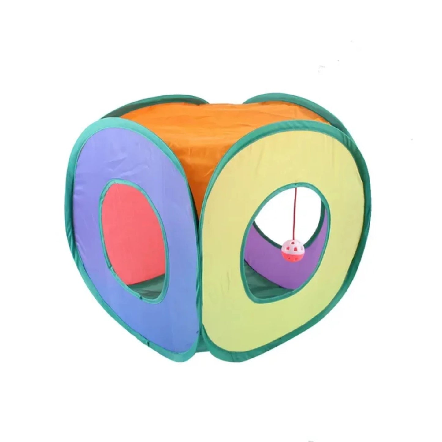 Foldable Cats Tunnel for Interactive Pet Training Fun - Kitty, Puppy, Kitten, and Rabbit Tube Toy to keep your pets entertained