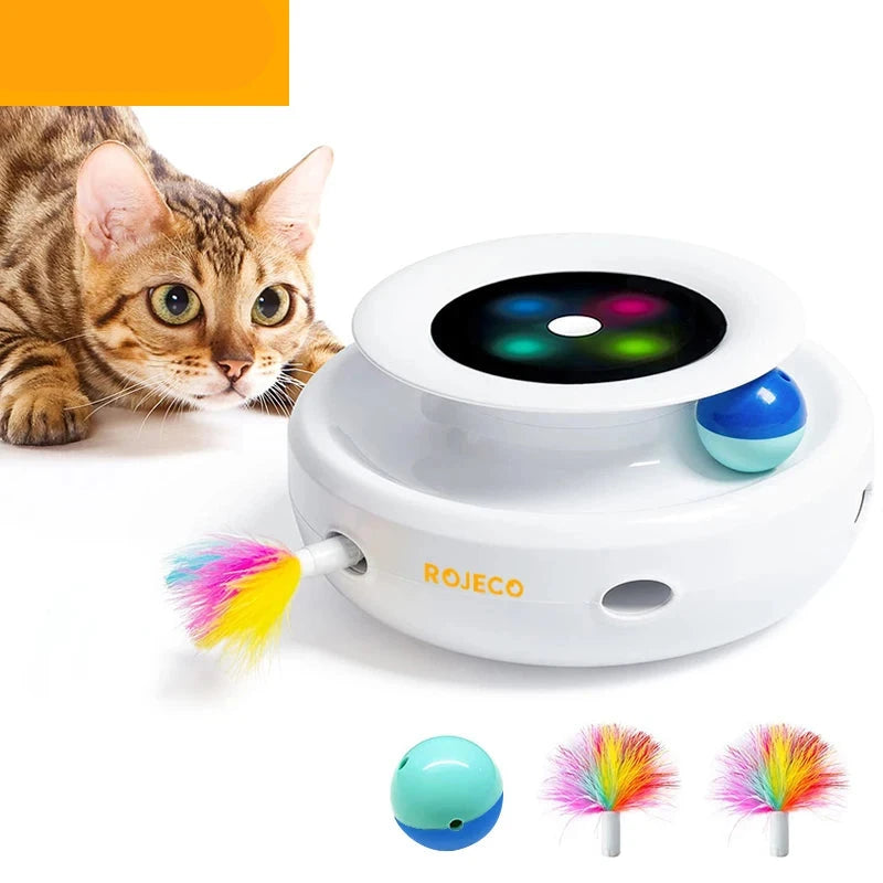 2-in-1 Smart Cat Toy Set
