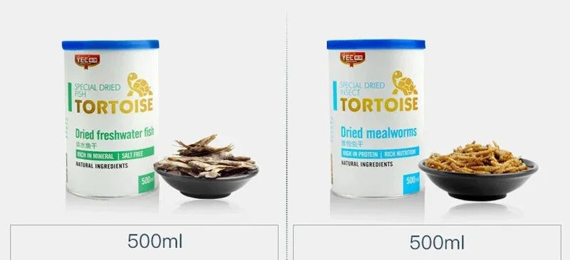 Turtle Tortoise Reptile Hamster Feed Dried Fish Shrimp Mealworm Bread Worm Aquarium Food