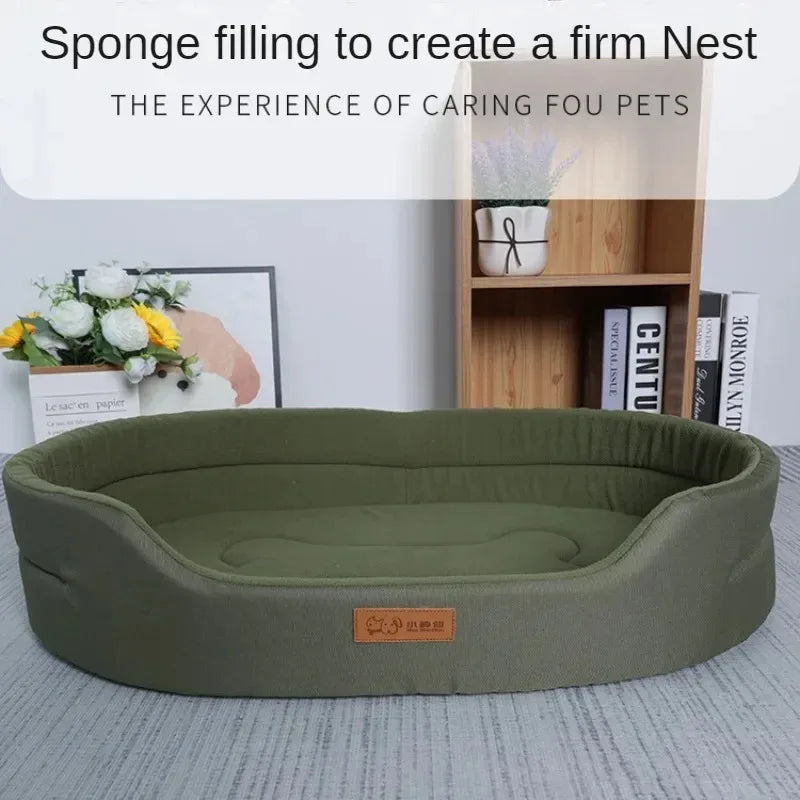 Fluffy Cushion Pet Bed Sofa