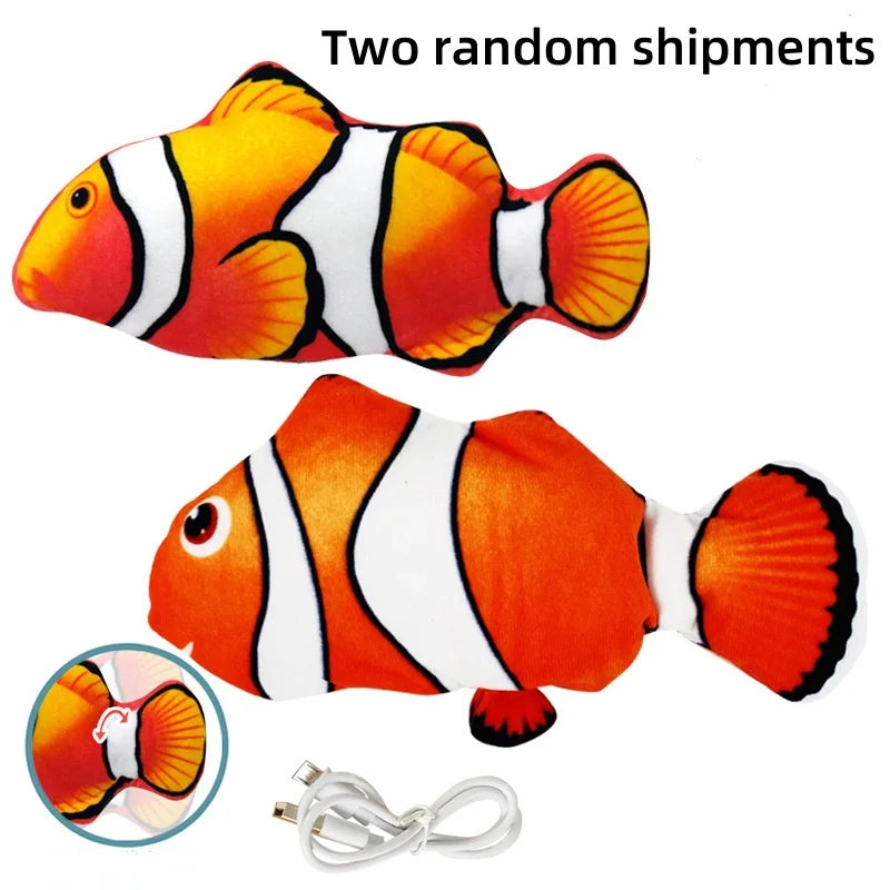 Interactive Electric Fish Cat Toy