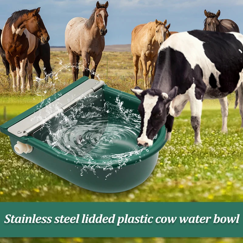 Livestock Cattle Goat Water Drinker Bowl Automatic Water Bowl Float Valve Cow Horse Drinking Bowl Farm Animal Feeding Eqipments