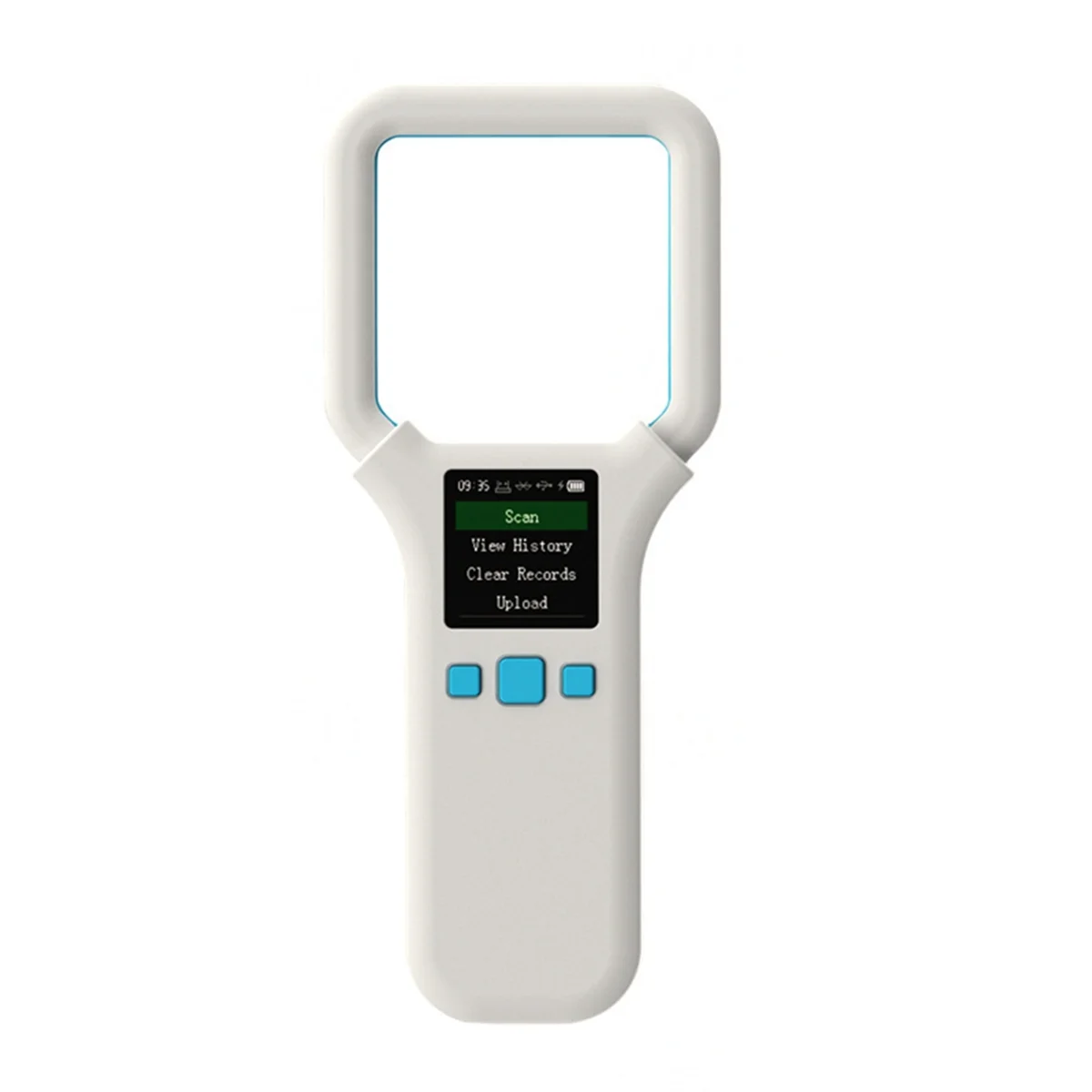 Animal RFID Reader 134.2Khz/125Khz Pet ID Scanner Animal Tag Reader Bluetooth Handheld Mini Scanner for Dog Cat