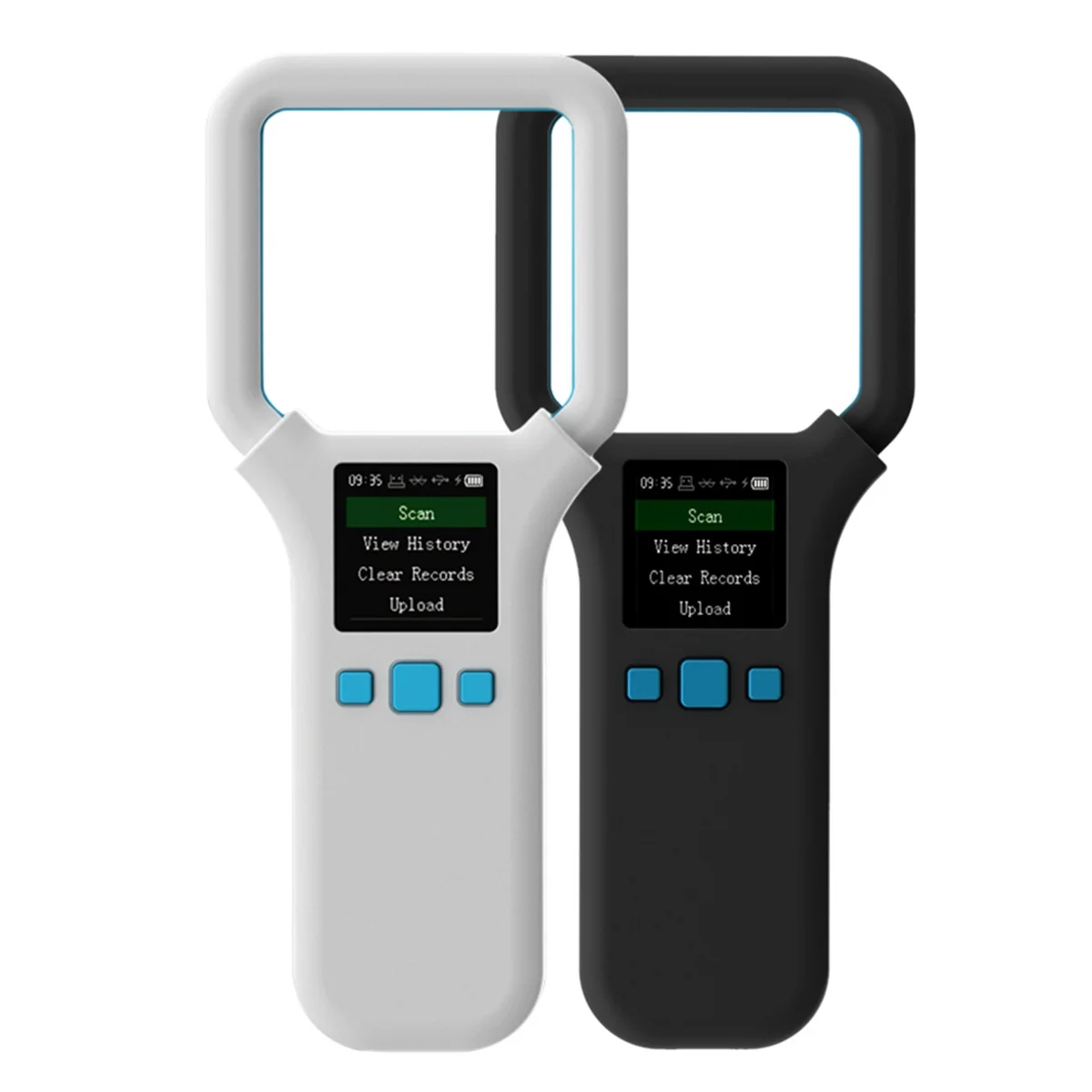 Animal RFID Reader 134.2Khz/125Khz Pet ID Scanner Animal Tag Reader Bluetooth Handheld Mini Scanner for Dog Cat