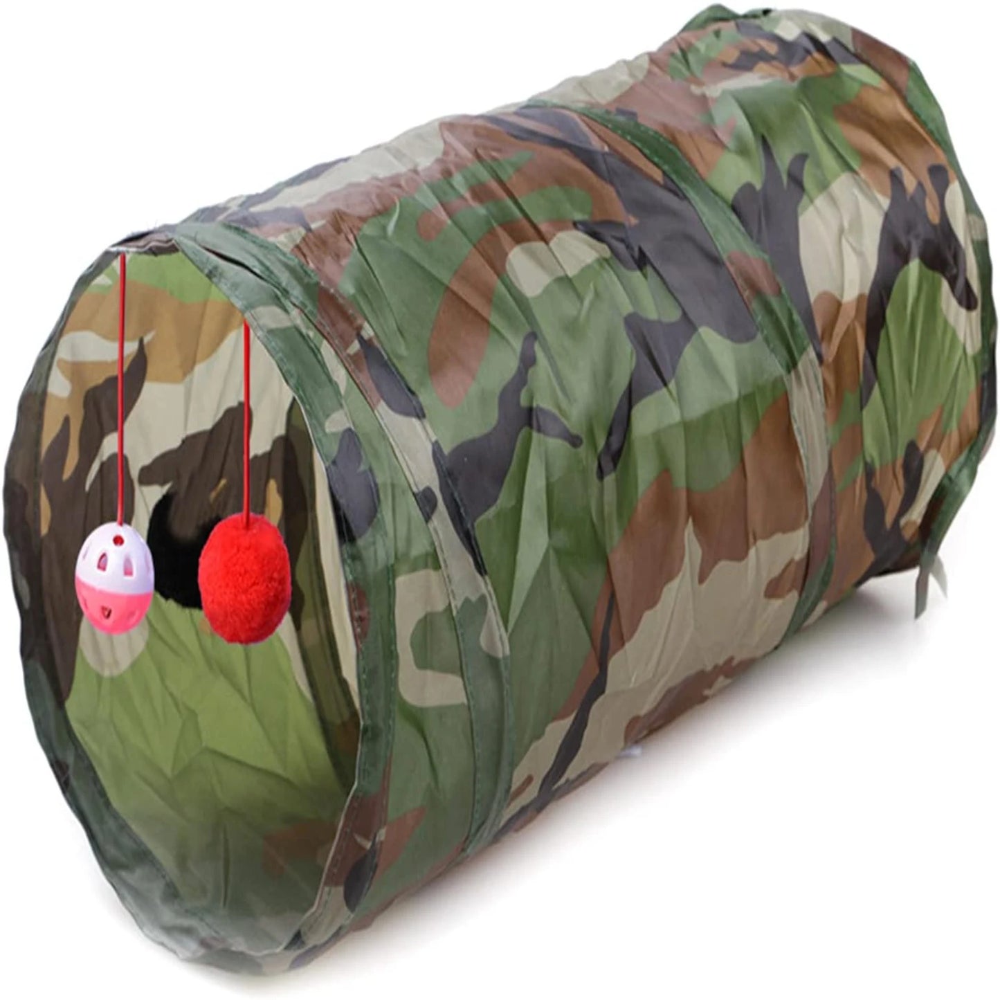 Exciting and colorful Kitty Tunnel Toy for endless entertainment and playtime for your playful pet. Keep your cat active and hea
