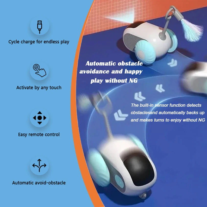 Smart Interactive Cat Toy Ball