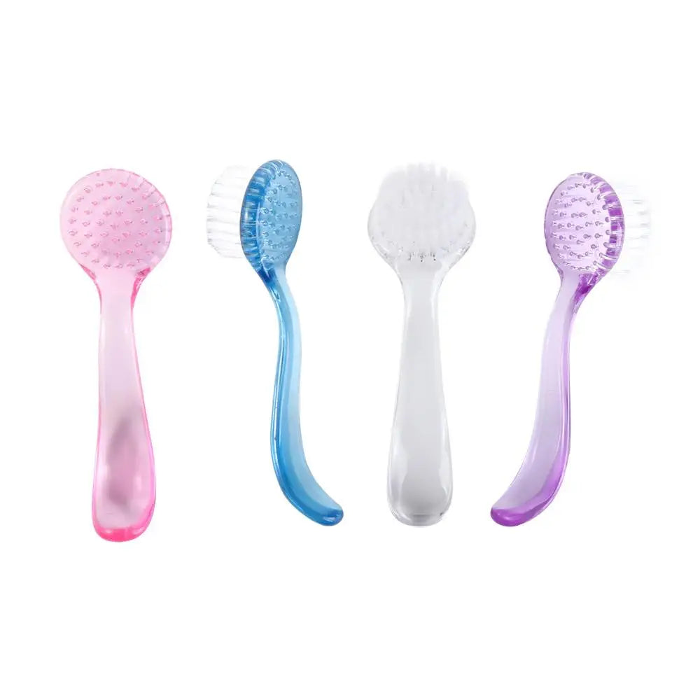 Long Hair Small Hamster Brush Plastic Round Head Guinea Pig Massage Combs Soft Bath Mini Brush Golden Bear Cleaning Comb