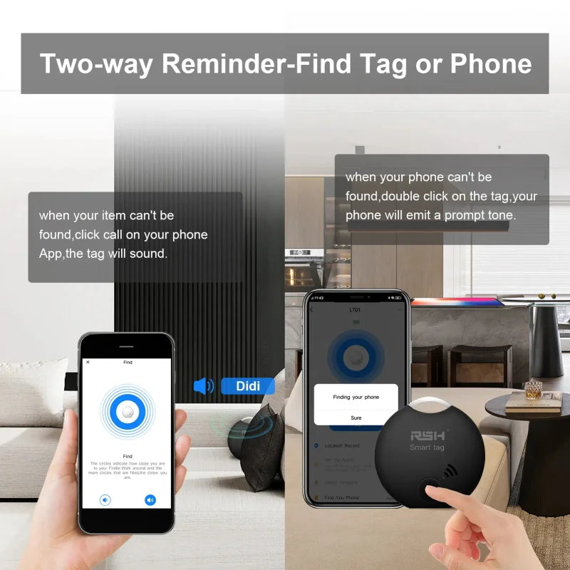 Smart GPS Tracking Device For Find My Key Smart Tag Child Finder Pet Car GPS Lost Tracker Smart Bluetooth Tracker Android