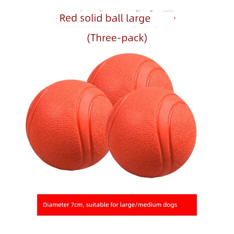 Toy Ball Golden Retriever Teddy Self-Hi Relieving Stuffy Solid Dog