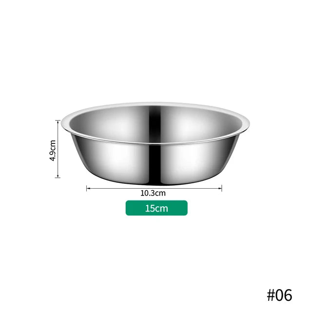 Large Capacity Stainless Steel Dog Bowl