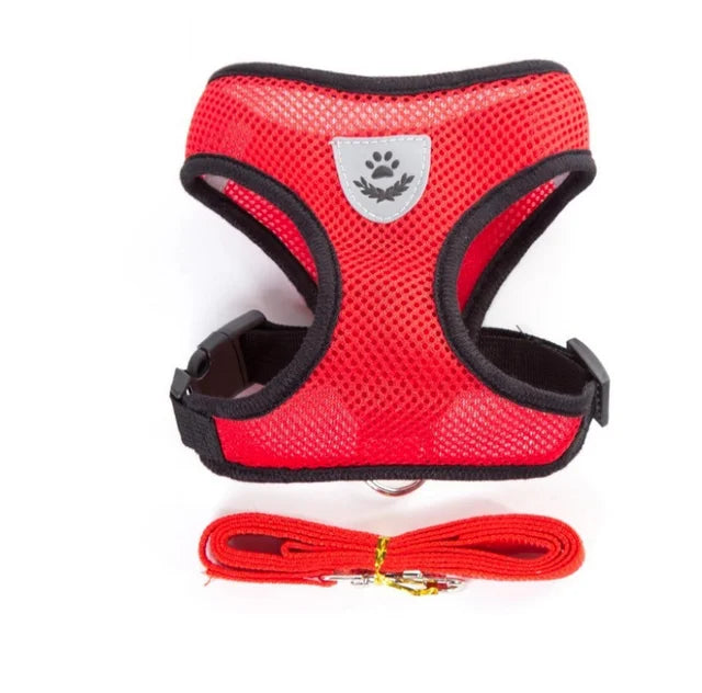 Adjustable Leash Reflective Harness