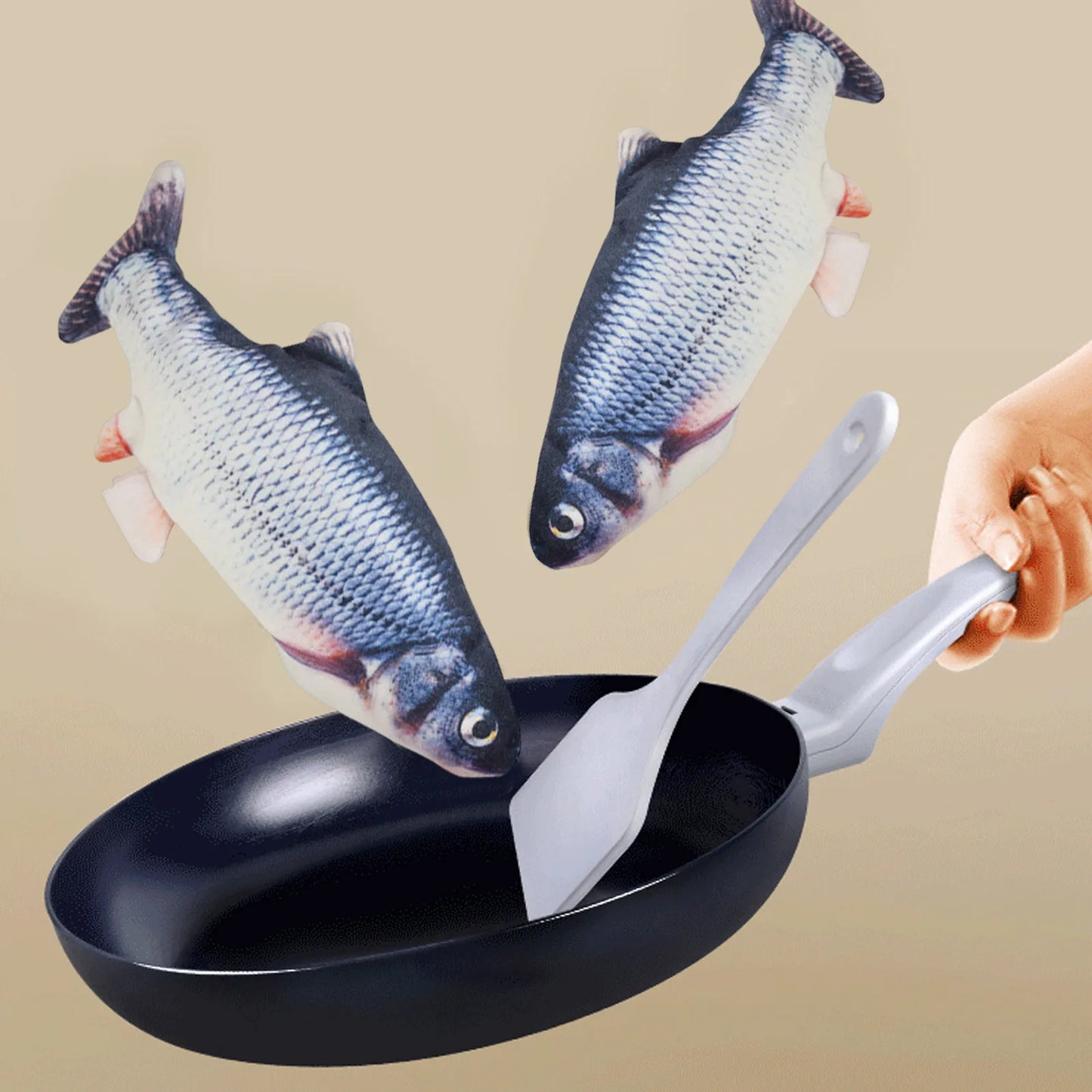 Interactive Electric Fish Cat Toy