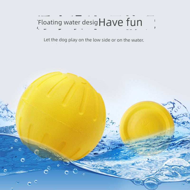 Large Dog Interactive Ring Golden Retriever Floating Water Relieving Stuffy Dog