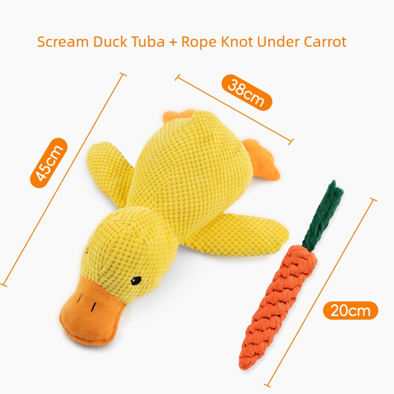 Relieving Boredom Handy Gadget Big Dog Self-Hi Vocalization Bite-Resistant Toy