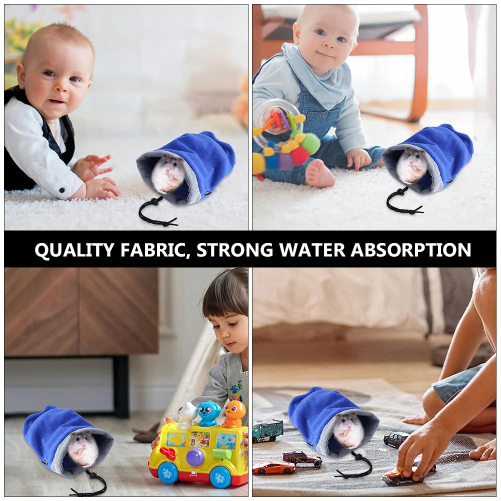 Hamster Ferret Bath Towel Small Ferret Shower Absorbent Bag for Small Animals pet towel small pet towel