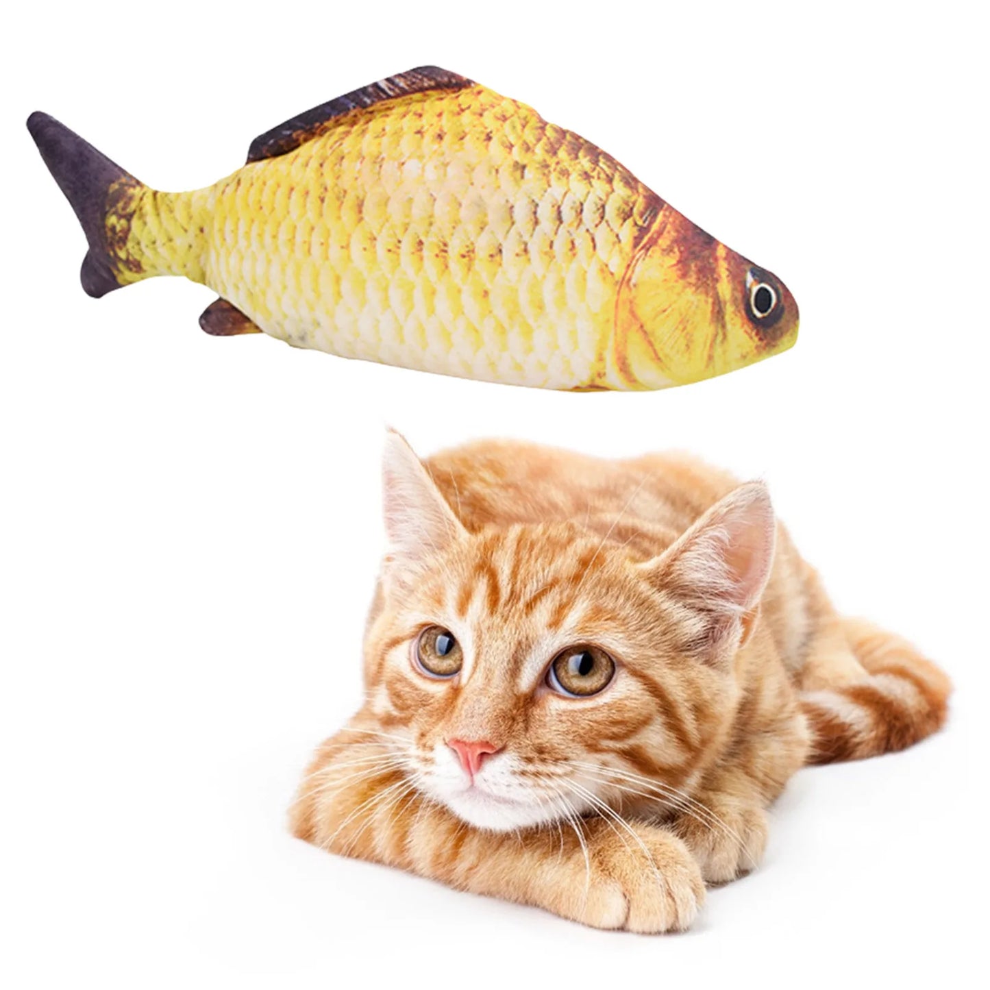 Interactive Electric Fish Cat Toy