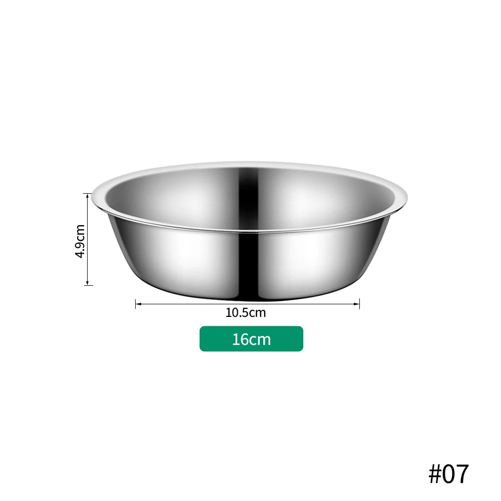 Large Capacity Stainless Steel Dog Bowl