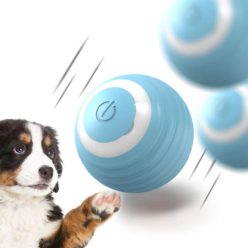 Interactive Cat Toys Ball Automatic Rotating Rolling Ball Rechargeable Smart Pet Toy Stimulate Hunting Instinct for Your Kitty