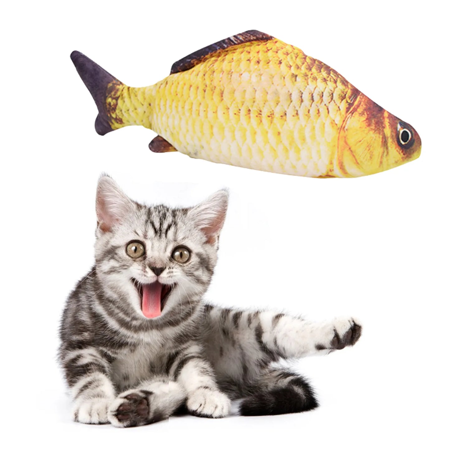 Interactive Electric Fish Cat Toy