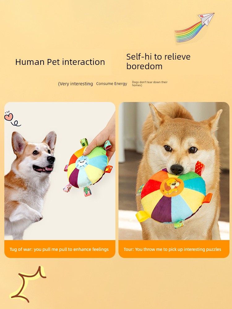 Toy Self-Hi Relieving Stuffy Corgi Consumes Puppy Dogs