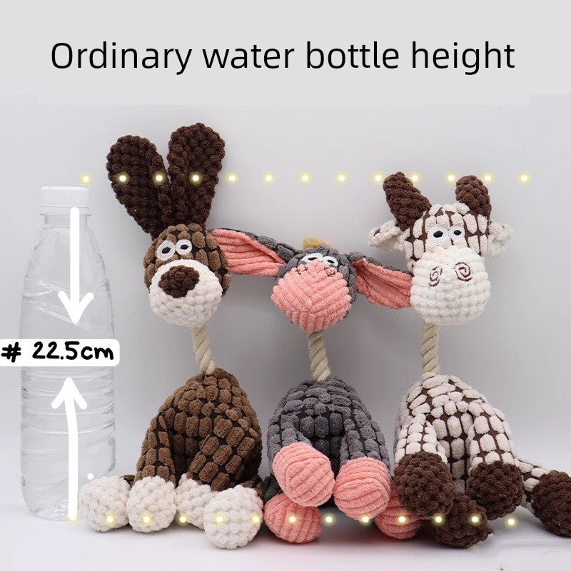 Gnawing Teeth Cleaning Sound Relieving Stuffy Small Size Dogs Pet Dog