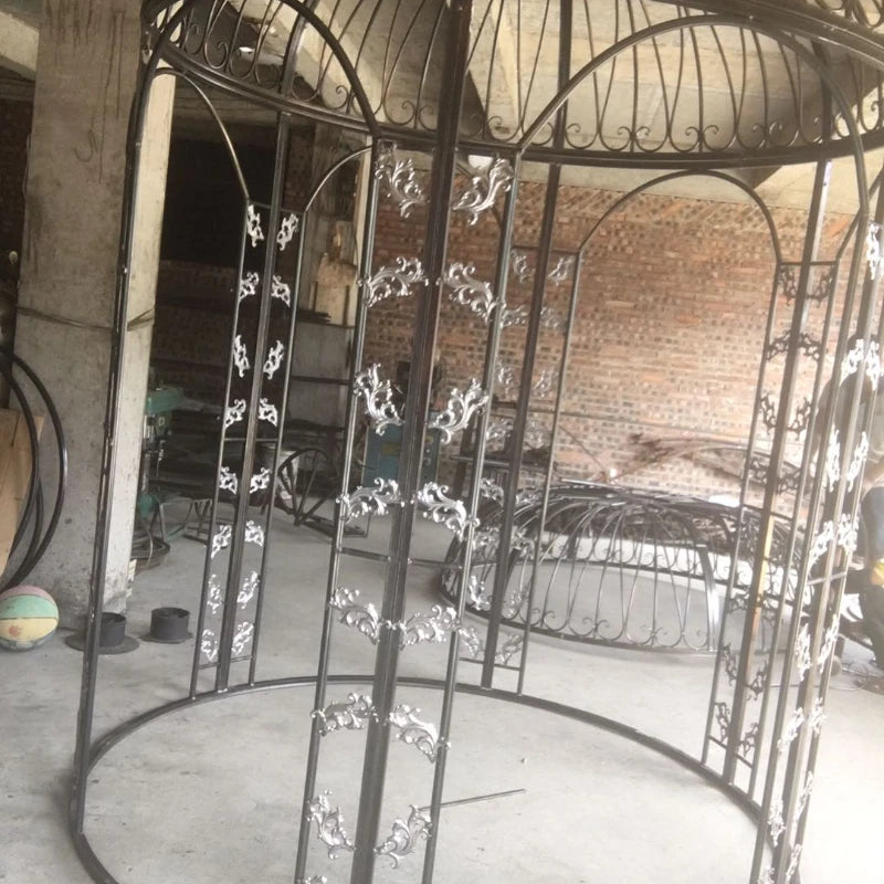 Bird Cage Outdoor Garden Shopping Mall Hot Pot Restaurant Oversized Bird Cage Metal Giant Cage