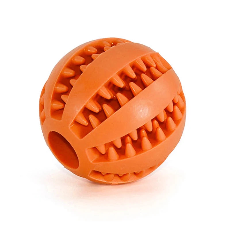 Interactive Rubber Dog Toy Ball