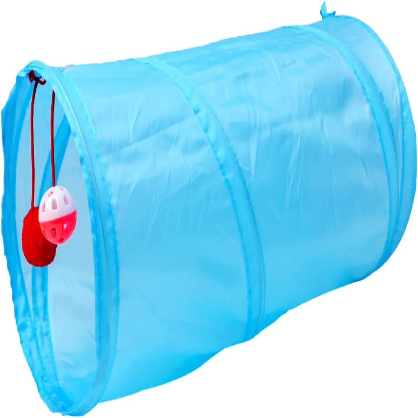 Exciting and colorful Kitty Tunnel Toy for endless entertainment and playtime for your playful pet. Keep your cat active and hea