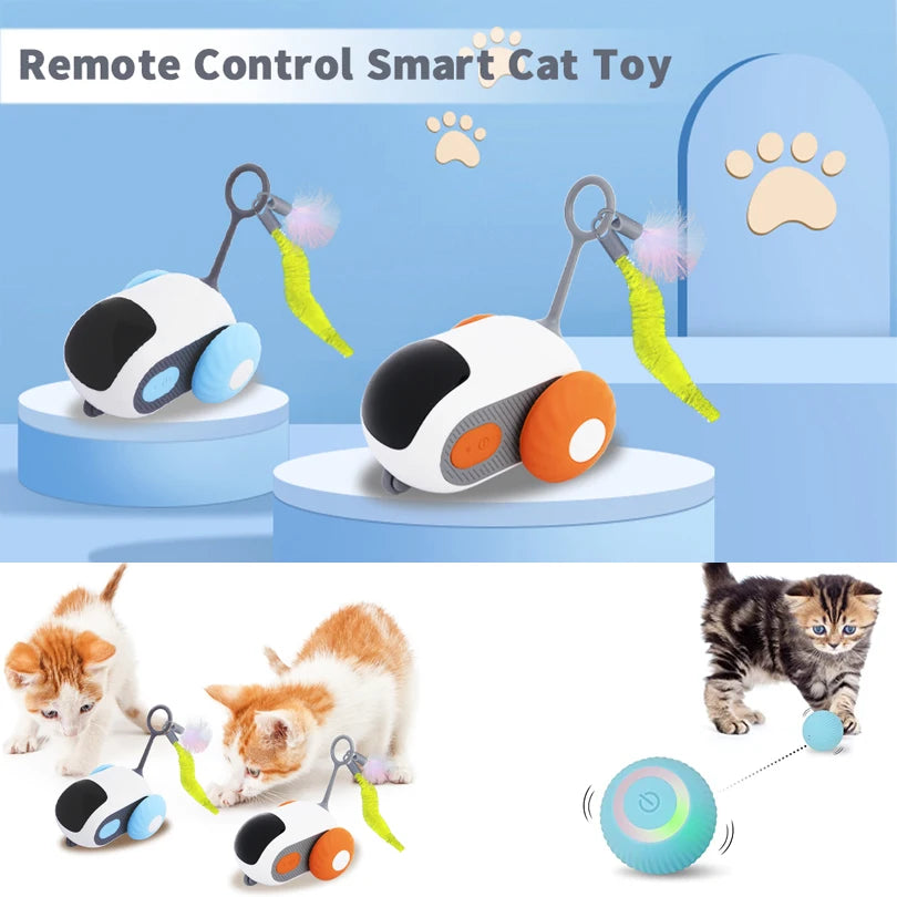 Smart Interactive Cat Toy Ball