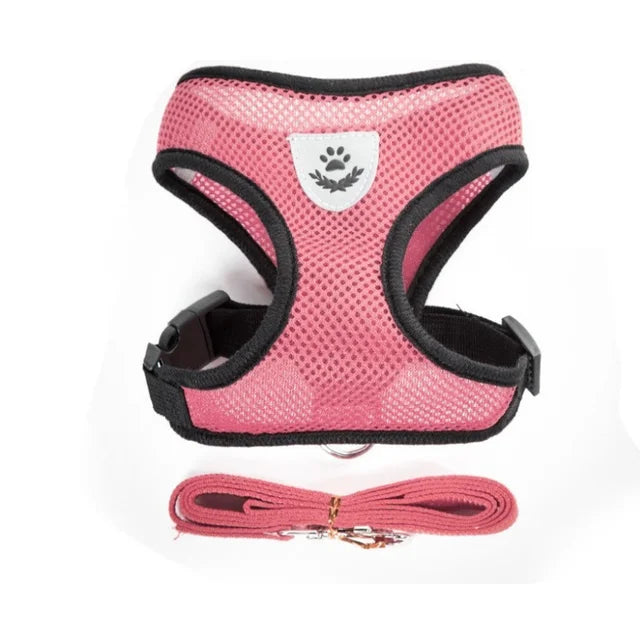 Adjustable Leash Reflective Harness