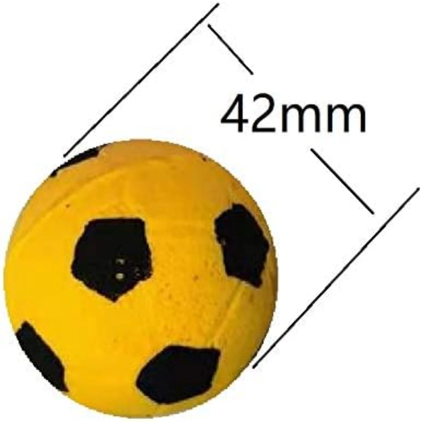 Interactive, Engaging Set of 12 Lightweight, Durable, Soft Foam Soccer Balls - Fun Pet Toys for Playful Cats to Keep Your Feline
