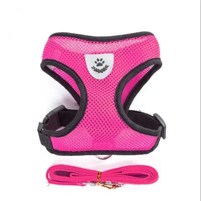 Adjustable Leash Reflective Harness