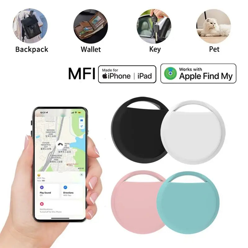 4-Pack GPS Tracker Bluetooth Smart air tag locator Work with Apple Find My ITag Anti Lost Reminder Device Car Key Pet Kid Finder